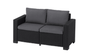 California 2 Seater Sofa - Grey