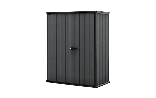 Cortina Alto 1400L Storage Cabinet - Grey