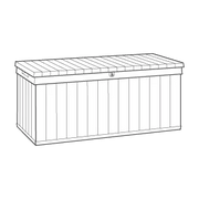 Darwin 454L Storage Box - Green