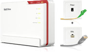 FRITZ!Box 5690 Pro DSL & Fibre Optic Router, Wi-Fi 7 up to 18.5 Gbps