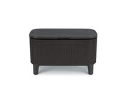Keter Bevy BAR Cocktail Table, Polypropylene, Anthracite Grey