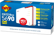 FRITZ!Box 5690 Pro DSL & Fibre Optic Router, Wi-Fi 7 up to 18.5 Gbps