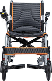Ultra Lightweight Foldable Electric Wheelchair for Adults, 33 lb Portable Power Chair