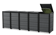240L Bin Hideaway Extension - Grey