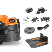 Wire-Free Robotic Lawn Mower for Gardens Up to 800m² with Optical Vision Navigation & Auto-Charging Dock