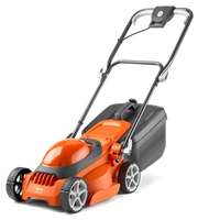 Corded Electric Rotary Lawn Mower, 30cm Cutting Width, 1200W, with 30L Grass Box and Foldable Vertical Storage
